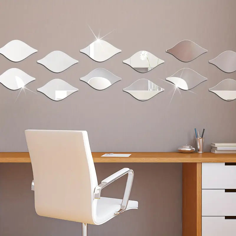 Waterdrop Mirror stickers