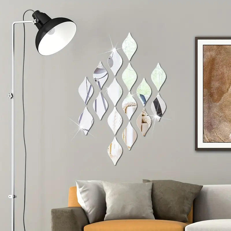 Waterdrop Mirror stickers