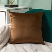 Solid Color Velvet Pillow Cover
