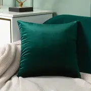 Solid Color Velvet Pillow Cover