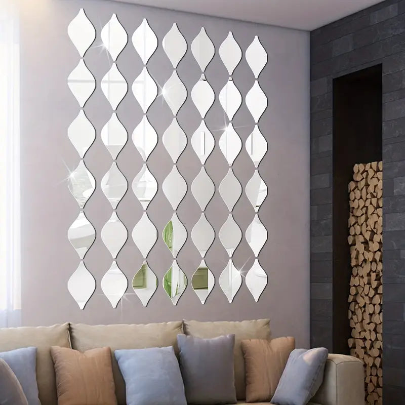 Waterdrop Mirror stickers