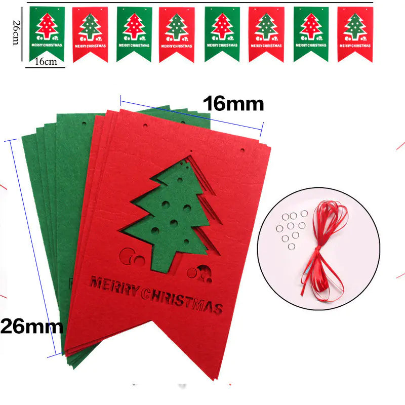 Christmas Triangle Decoration