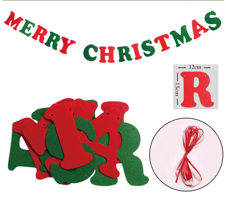 Christmas Triangle Decoration