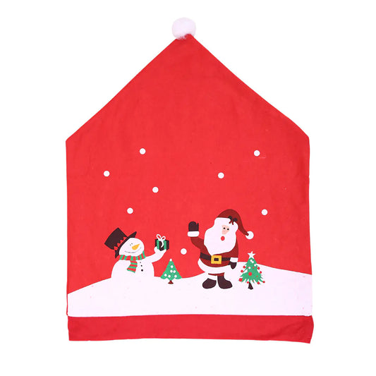 Christmas Snowman Chair Covers