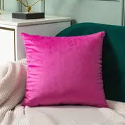 Solid Color Velvet Pillow Cover