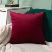 Solid Color Velvet Pillow Cover