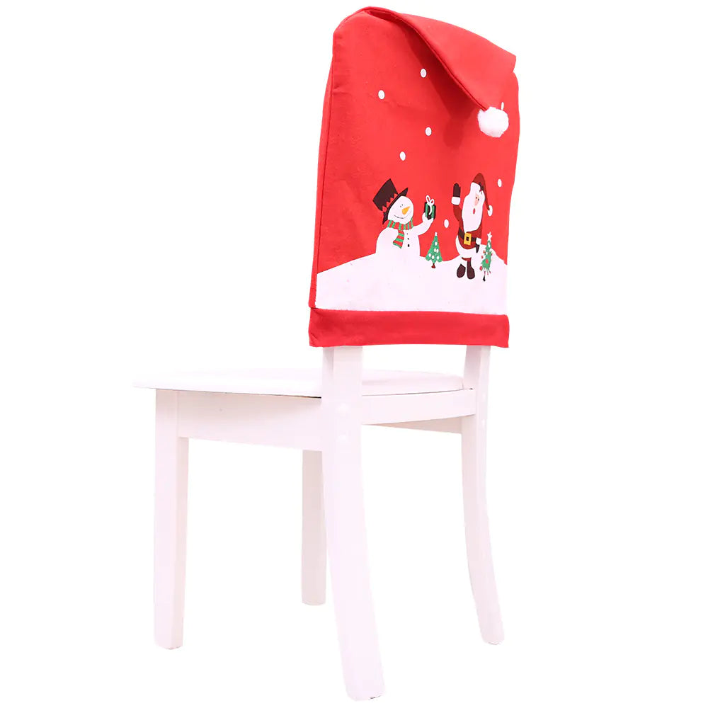 Christmas Snowman Chair Covers