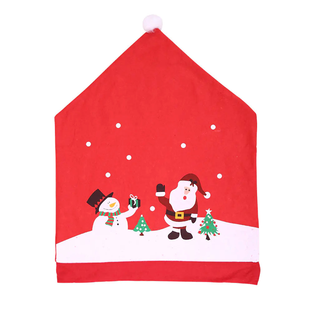 Christmas Snowman Chair Covers
